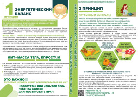 Принципы здорового питания.